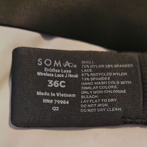 2 Soma Lace Wireless Bras